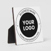 Bedrijfsnaam & website of slogan, dank u enz. fotoplaat (Voorkant)