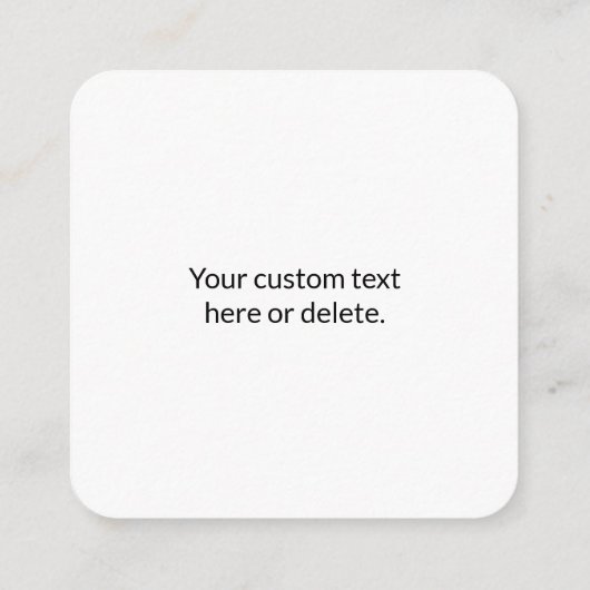 Bedrijfsnaam & website of slogan, dank u enz. informatiekaartje (Achterkant)