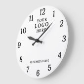 Bedrijfsnaam Zakelijke Logo Corporate Branded Prom Grote Klok (Hoek)