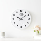 Bedrijfsnaam Zakelijke Logo Corporate Branded Prom Grote Klok (Huis)