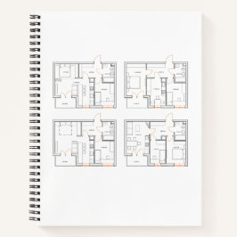 Bedrijfsnotitieboek met Blueprint Notitieboek