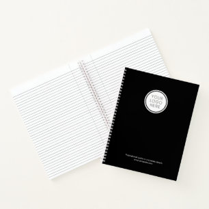 Bedrijfsnotitieboekje met logo en bedrijfsinfo notitieboek