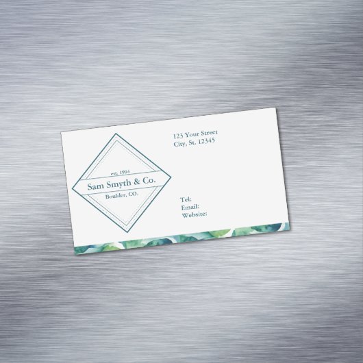 Bedrijfsontwerp Magnetisch Visitekaartje (Voorbeeld)