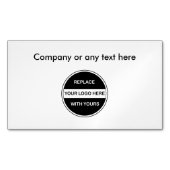 Bedrijfsontwerp voor Logo Magnetisch Visitekaartje (Voorkant)