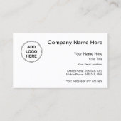 Bedrijfsontwerp voor Logo Visitekaartje (Voorkant)