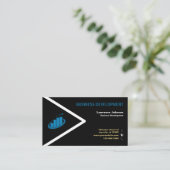 Bedrijfsontwikkeling Visitekaartje (Staand voorkant)