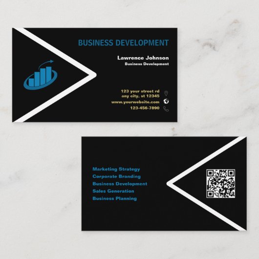 Bedrijfsontwikkeling Visitekaartje (Voorkant / Achterkant)