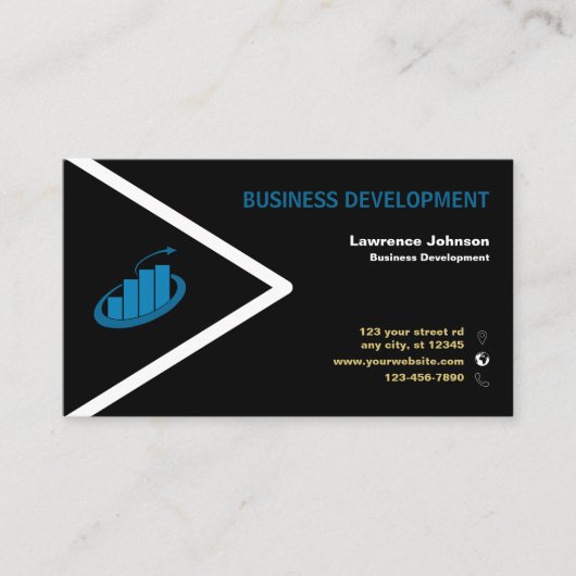 Bedrijfsontwikkeling Visitekaartje (Voorkant)