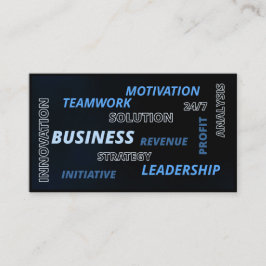 Bedrijfsoplossingen voor projectbeheer — deskundig visitekaartje