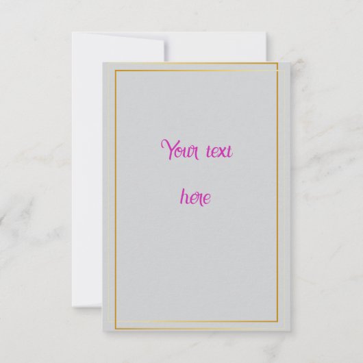 Bedrijfspartij Kaart (Achterkant)