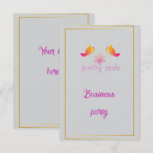 Bedrijfspartij Kaart (Voorkant / Achterkant)