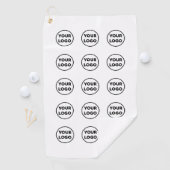 Bedrijfspatroon van het Logo Golfhanddoek (Insitu)