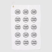 Bedrijfspatroon van het Logo Golfhanddoek (Voorkant)