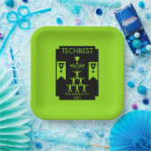 Bedrijfspersoneel Teambuilding Event Papieren Bordje (Feest)