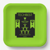 Bedrijfspersoneel Teambuilding Event Papieren Bordje (Voorkant)