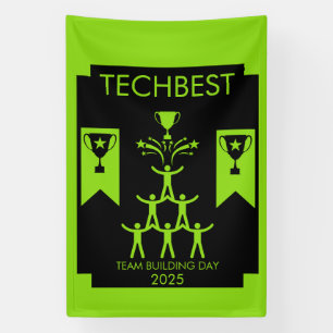 Bedrijfspersoneel Teambuilding Event Spandoek