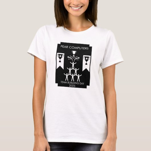Bedrijfspersoneel Teambuilding Event T-shirt (Voorkant)