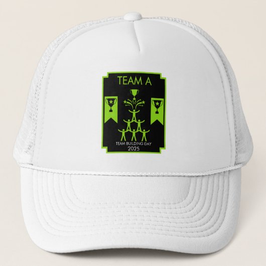 Bedrijfspersoneel Teambuilding Event Trucker Pet (Voorkant)