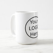 Bedrijfspersoneel Werknemer Bedrijf Branded Koffiemok (Voorkant links)