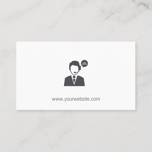 Bedrijfspictogram Visitekaartje (Achterkant)