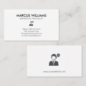 Bedrijfspictogram Visitekaartje (Voorkant / Achterkant)