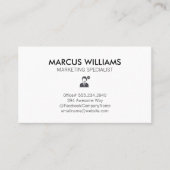 Bedrijfspictogram Visitekaartje (Voorkant)