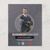 BEDRIJFSPODCAST-FLYER FLYER (Voorkant)