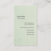 Bedrijfsprofielkaart voor Owl Cleaner Cleaner Serv Visitekaartje (Achterkant)