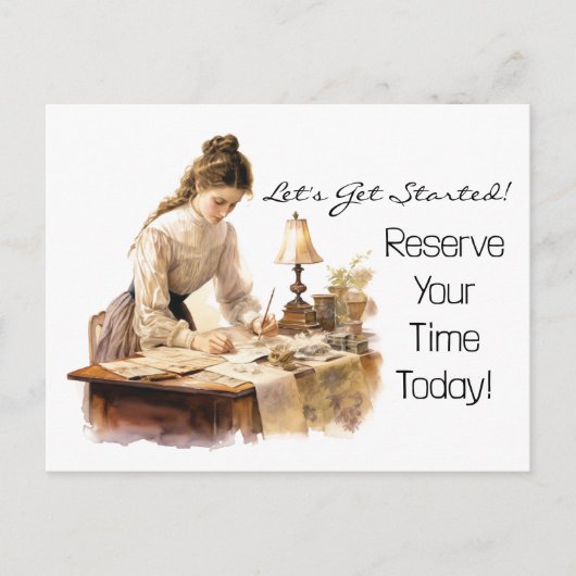 Bedrijfspromotie Zakelijke ansichtkaart Briefkaart (Voorkant)