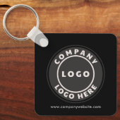 BedrijfsQR Code en Website van het Bedrijf Sleutelhanger (Voorkant)