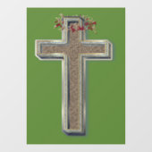 Bedrijfsraamsticker groene achtergrond raamsticker (Vel)