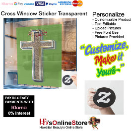 Bedrijfsraamsticker groene achtergrond raamsticker