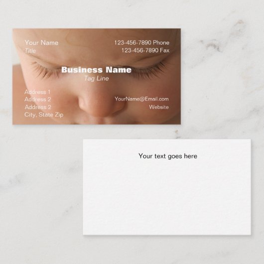 Bedrijfsruimte HAMbyWG-Visitekaartje Visitekaartje (Voorkant / Achterkant)