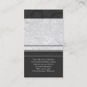 bedrijfssilhouettes visitekaartje (Achterkant)