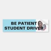BEDRIJFSSTUDENDRIVER BUMPERSTICKER (Voorkant)