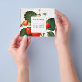 BEDRIJFSTAK : GARDEN + FAIRS : STRAWBERRIA FLYER (Hand)