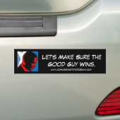 Bedrijfstak Obama Bumpersticker (Op auto)