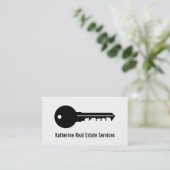 Bedrijfstak van de Real Estate Agent van het huis Visitekaartje (Staand voorkant)