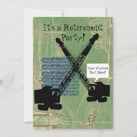 Bedrijfstechnici met kraan- en operatorpartij kaart (Voorkant)