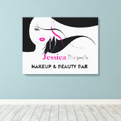 bedrijfsteken/muurkunst canvas afdruk (Insitu (Houten vloer))