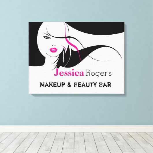  bedrijfsteken/muurkunst canvas afdruk (Insitu (Houten vloer))