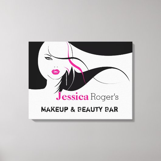 bedrijfsteken/muurkunst canvas afdruk (Voorkant)