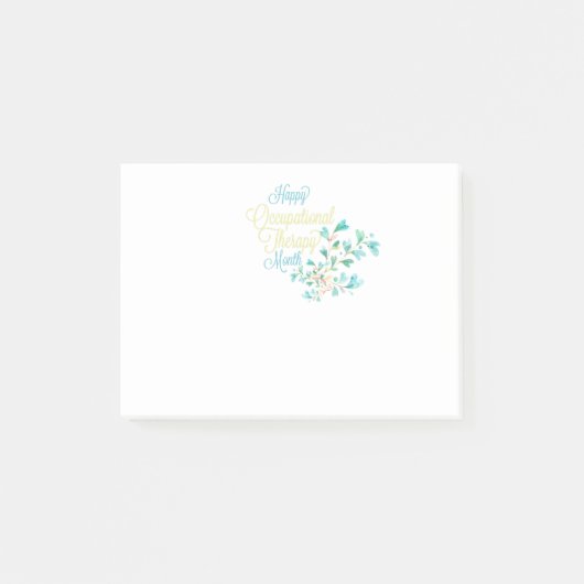 BedrijfsTherapieMaand Gift Post-it® Notes (Voorkant)