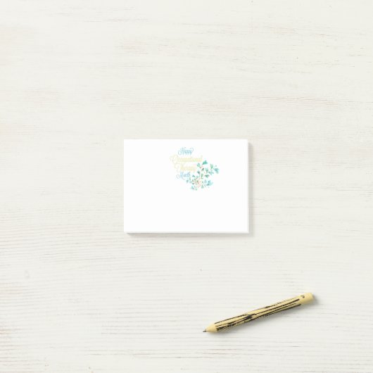 BedrijfsTherapieMaand Gift Post-it® Notes (Op bureau)