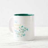 BedrijfsTherapieMaand Gift Tweekleurige Koffiemok (Voorkant links)