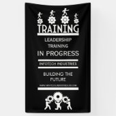 Bedrijfstrainingen Spandoek (Verticaal)