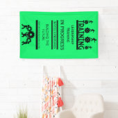 Bedrijfstrainingen Spandoek (Insitu)