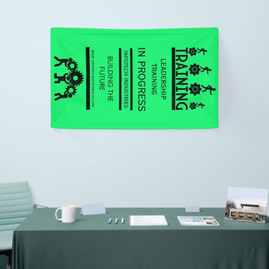 Bedrijfstrainingen Spandoek (Beurs)