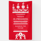 Bedrijfstrainingen Spandoek (Verticaal)