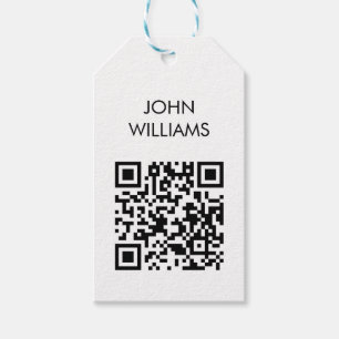 bedrijfsuitbreiding QR-code openen Cadeaulabel